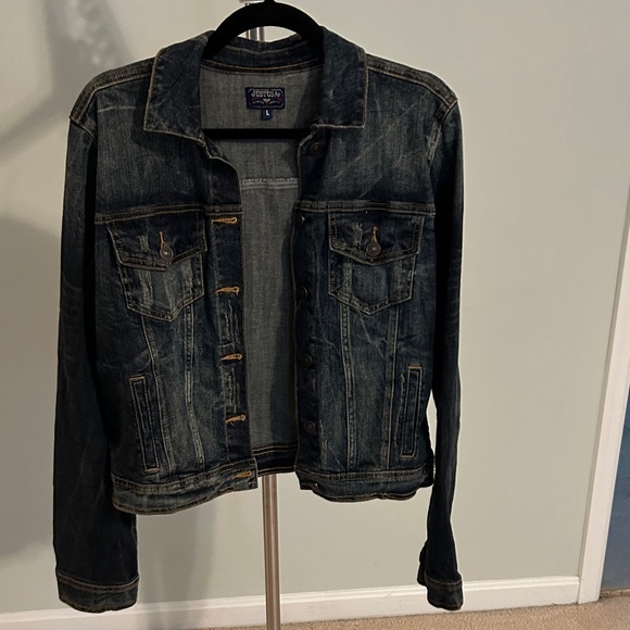 Just USA Dark Blue Jean Jacket - Picture 1 of 2